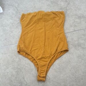 Mustard Yellow Bodysuit
